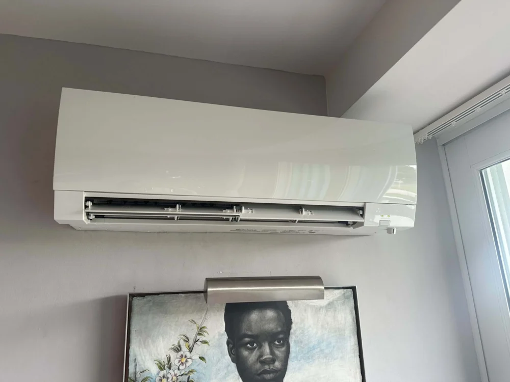 ac coral springs inside installed by Brisk Air