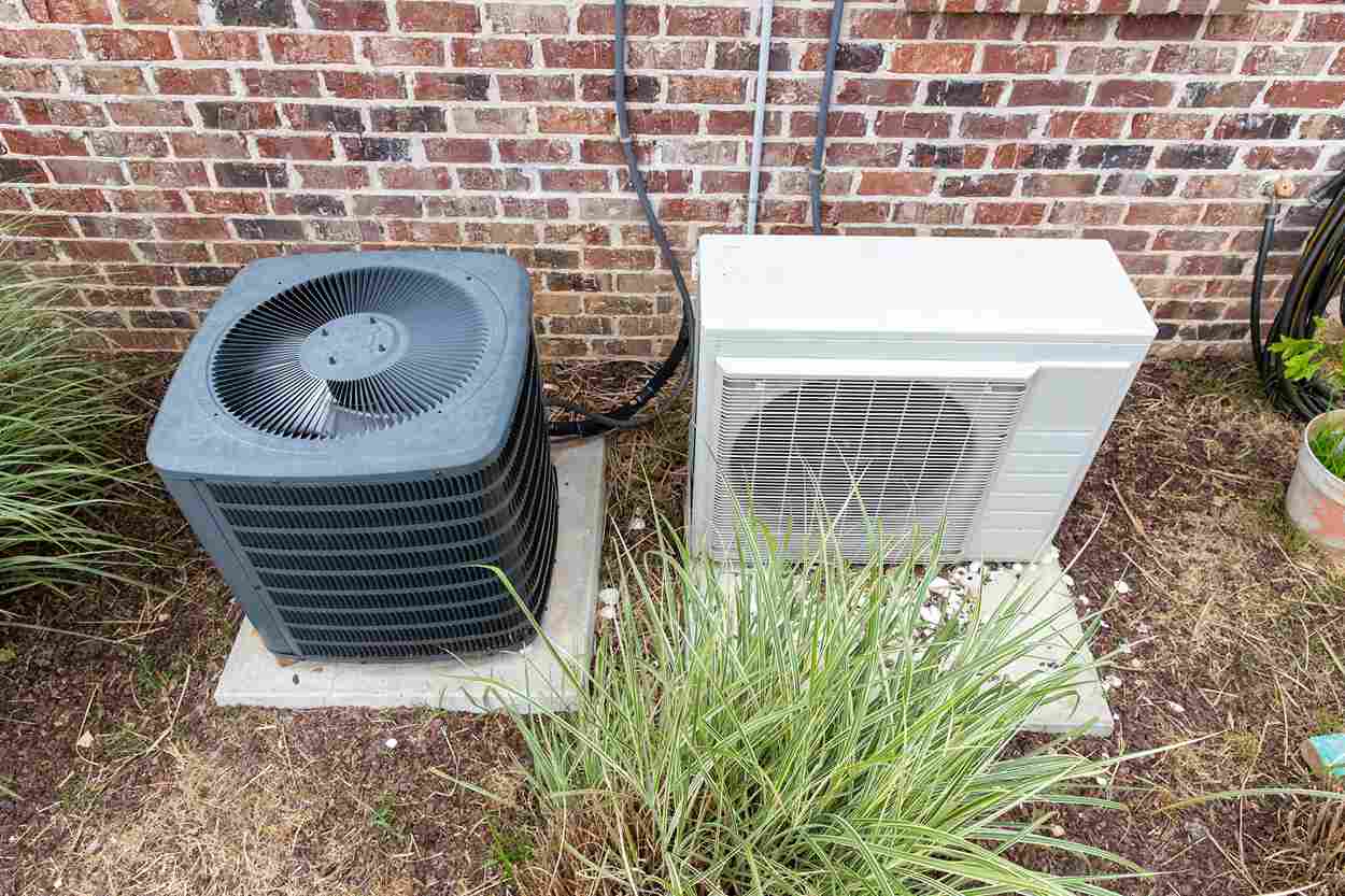 outdoor AC unit after ac service coral springs